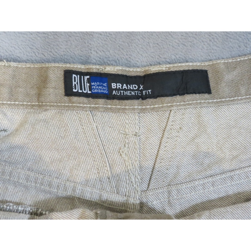 Vintage Marithe Francois Girbaud Jeans Mens 42 Tan Brand X Authentic Fit Baggy - Picture 6 of 12